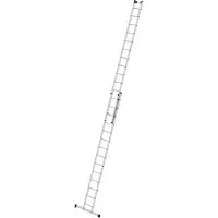 Proregal Sprossen-Schiebeleiter 2-teilig mit Standard-Traverse 2x14 Sprossen