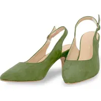 Andrea conti Damen Pumps aus Leder mit 7 cm Absatz, Modell 10071040