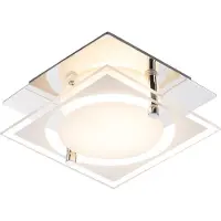 Globo Lighting Globo Ricky Wandleuchte Chrom, 1xLED; 49236-1