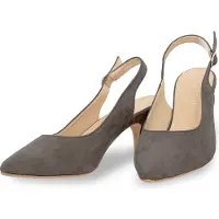 Andrea conti Damen Pumps aus Leder mit 7 cm Absatz, Modell 10071040