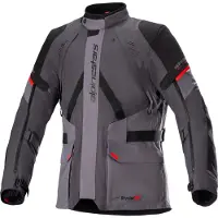 Alpinestars Monteira Drystar Xf Dark Grau Tar Grau Bright Rot Jacke Größe S