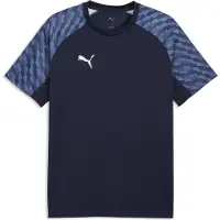 Puma Kinder-T-Shirt TEAMLIGA26 JERSEY JR 659723_06 MARINE/WEIß Größe: 140