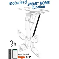 My Wall HL 48 MWL TV Deckenhalter klappbar motorisiert 23 - 65 Zoll Fernseher sprachgesteuert Smart