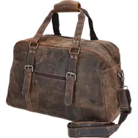 The Skandinavian Brand Leder Weekender Reisetasche tan : braun-30 Farbsortierung: braun-30