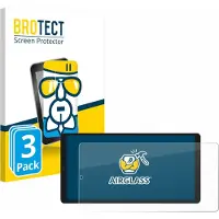 BROTECT 3x Schutzglas für Shelly Wall Display X2i Schutzfolie Panzer Folie Glas Display Schutz klar
