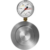 Pce Instruments -HFG 1K Kraftmessdose |Ringkraftmessgerät / Druckstempelkraftmessgerät schnell umbauen|Stahl|27 mm