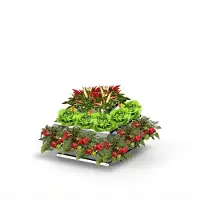 AvantGarden Hochbeet "HighBeet Cleo" Mini aus verzinktem Blech