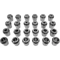 Paulimot ER40-Präzisions-Spannzangen-Set 24-teilig, 2-26 mm nach DIN 6499