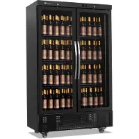 Saro Mit Weinkühlschrank Mit Glastür, Modell Cv 800 Cs Pv