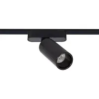 LEDKIA LED-Strahler für Magnetschiene 25mm SuperSlim Atenas 12W 48V Schwarz 3000K Warmweiß