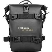 Kkmoon RZAHUAHU Motorradtasche, multifunktionale Stangentasche, Motorrad-Seitentasche, Motorrad-Hecktasche, Satteltasche, wasserdicht, 4L, 19 x 30 x 7,5 cm