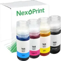 NexoPrint Druckerpatrone kompatibel zu Epson C13T00S64A T00S6K mehrfarbig EcoTank ET-2710, Epson ET-2720, Epson ET-4700, Epson ET-4750
