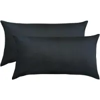 Bettwaren-Shop Single Jersey Kissenbezug Ulm 2er Pack 40x80 cm titanium