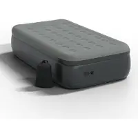 HAGO Premium Luftbett 200x100cm Luftmatratze selbstaufblasend Pumpe Gästebett Reisebett Notbett Campingbett Einzelbett