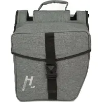Haberland Doppeltasche 31l Basic L 3.0 grau - flexible Gepäcklösung für Allta...