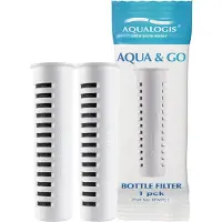 Aqualogis Filter für -Filterflasche – 2 Stück.