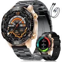 Lige AMOLED Smartwatch mit Anruffunktion, 1,43'' Display, 170+ Sportmodi, IP68, langer Akku & Gesundheits-Tracking
