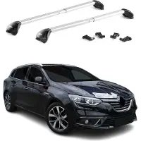 Aurilis Dachträger für Renault Megane Sporter / Grandtour 2016-2025 Alu Grau 2x ABE