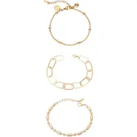 Faina Women Bracelets Set in gold | Gr.: onesize