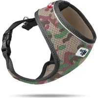 Curli Basic Geschirr Air-Mesh Camo XL