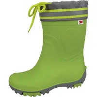 Bockstiegel Kinder Gummistiefel Regenstiefel Bente Uni – Kinderstiefel Gummi Stiefel Leicht Mädchen Jungen in Grün Größe 36 bis 37