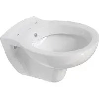 BELVIT Wand Hänge WC Weiß Abgang Wand (waagerecht) Taharet Bidet