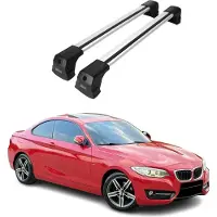 Omac 1227913 Dachreling Dachträger Aluminium 75 kg Max für BMW 2 Coupe (F22, F87)