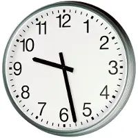 Peweta Funk-Wanduhr, Standard, Zifferblatt arabische Zahlen