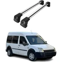 Omtec 2620913 Dachreling Dachträger Aluminium 75 kg Max für FORD TRANSIT CONNECT (P65, P70, P80)
