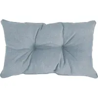 Pokar Loungekissen Sitzkissen Sitzauflagen Stuhl Stuhlkissen für Stuhl, Farbe:Blau, Size:Rückenkissen 50x40