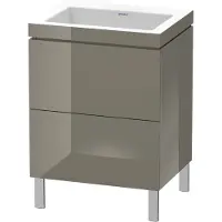 Duravit LC6936N8989 WTU L-Cube m. Vero Air 698x600x480mm