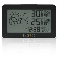 Explore Scientific Weather Station Schwarz
