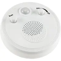 Chilitec Radio mit Bewegungsmelder FM-Radio Batterie 3x AA 3m Reichweite