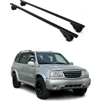 Omac Dachträger Grundtäger für Suzuki Grand Vitara mk1 1998-2005 75kg Metall Schwarz