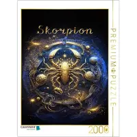 CALVENDO Puzzle Skorpion 24. Oktober - 22. November | 2000 Teile Lege-Größe 90x67cm Foto-Puzzle für glückliche Stunden