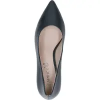 Caprice Damen Pumps aus Leder mit spitzer Form und Stiletto Absatz 9-22401-46, Größe:39 EU, Farbe:Blau