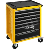 Elora 1220-LOT Werkzeugwagen SuperCADDY 7 Schubladen mit Zubehör