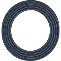 Markenlos Gartenschlauch 30 Meter schwarz-orange UV-Schutz - Fiskars