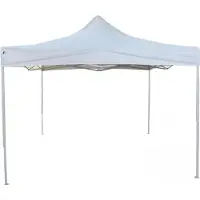 Vdd Partyzelt WEISS 3m x 3m faltbar