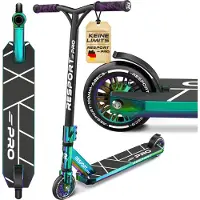 RE:SPORT Stunt Scooter REVO PRO für Kinder & Erwachsene mit Ständer | Profi Stuntroller 110mm PolyurethanWheels & Y-Bar | Stuntscooter Kickscooter ABEC 9 Kugellager | Tretroller Trickroller