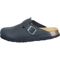 Brinkmann Nerpio Clogs Robustes Leder für eine beständige Nutzung, Weich gepolsterte Decksohle für höchsten Komfort, Elegantes Design mit Markenlogo seitlich