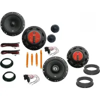 DSX JBL Lautsprecher Set für VW Tiguan 5N AD1 Bj 07-15 Tür vorne hinten Bügel 375 W