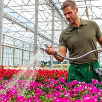 Markenlos 25m Gartenschlauch für intensiven Gebrauch - FITT NTS Masterplus 5/8" (15mm) mit exklusiver Technologie