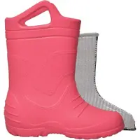 Reis Kinder Gummistiefel gefüttert | Regenstiefel mit Einstiegshilfe Pink 26/27