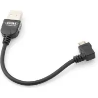 System-S 90° gewinkelt Micro USB Kabel Datenkabel Ladekabel 90 grad Winkelstecker 10 cm
