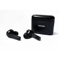 Toshiba RZE-BT1050EK - True Wireless In-Ear-Bluetooth-Kopfhörer - Active Noise Cancelling - Ladehülle - Schwarz