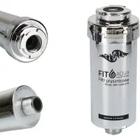 Fitaqua Duschfilter Chrom Wasserfilter gegen Kalk/Chlor Shower filter AWF-SWR-P-ANM-M