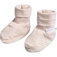 Babys Only Baby's Only Booties Stripe - Alt Rosa - 3-6 Monate - 95% Baumwolle/5% Elasthan