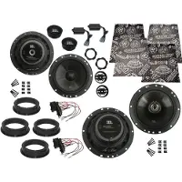 DSX JBL Lautsprecher für Skoda Roomster Bj 06-15 Tür vorne hinten Dämmmatte 1200 Watt