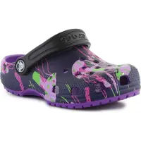 Crocs Classic Clog Neon Lila Mehrfarbig Gr. 36/37